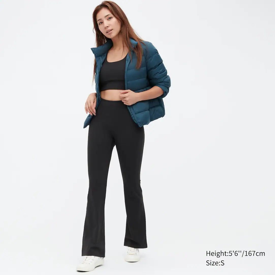 AIRISM SOFT FLARED LEGGINGS | UNIQLO (UK)