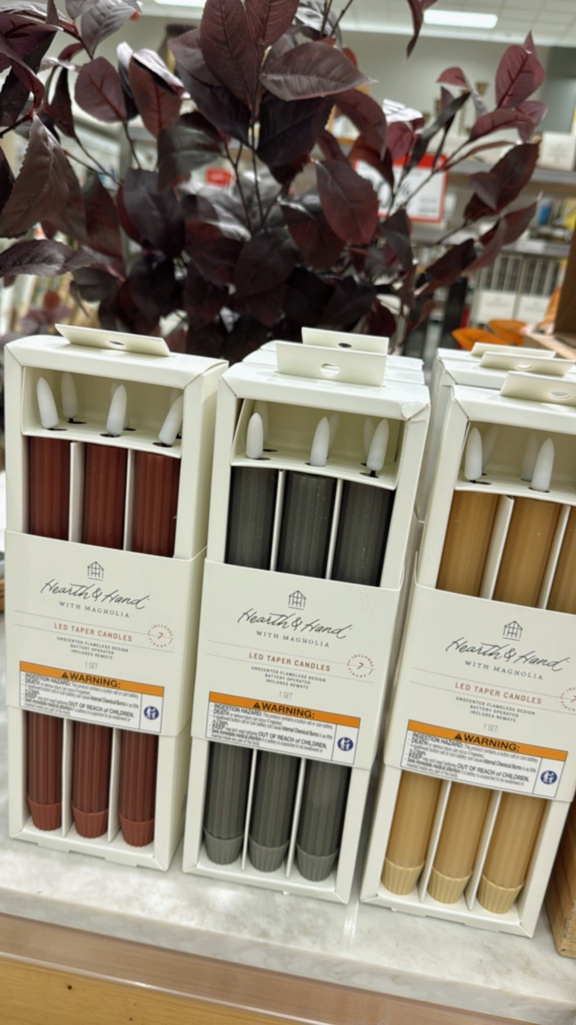 These tapers are so awesome for fall!! LED so there’s no wax or mess! Love the colors too 

#LTKHome #LTKSeasonal #LTKSaleAlert