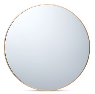 CANVAS Devon Round Wall Mirror, Gold, 30-in | Canadian Tire