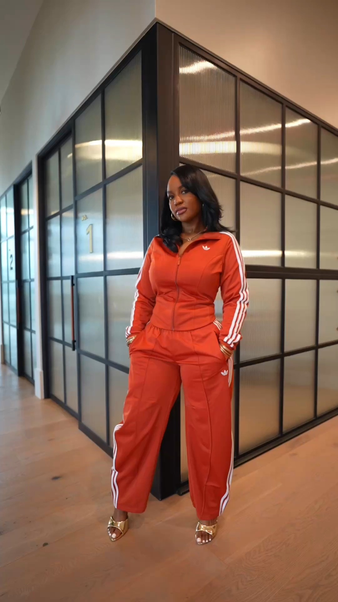 New @adidas  for the girls! ❤️🍂 I’m 5’3, wearing a size small in the top and bottom. I found some really good pieces for that end-of-summer into fall transition, including these Firebird barrel pants that I LOVE. Pair them with the corset track top and switch up the shoes—sneakers, heels or sandals all work depending on where you’re going.
📌 FYI: If the link takes you to the Adidas homepage instead of the item, long press the item from my LTK page and select “Open in Browser” or skip the app. That should take you directly to the product!

#LTKgrwm #LTKootd #LTKActive