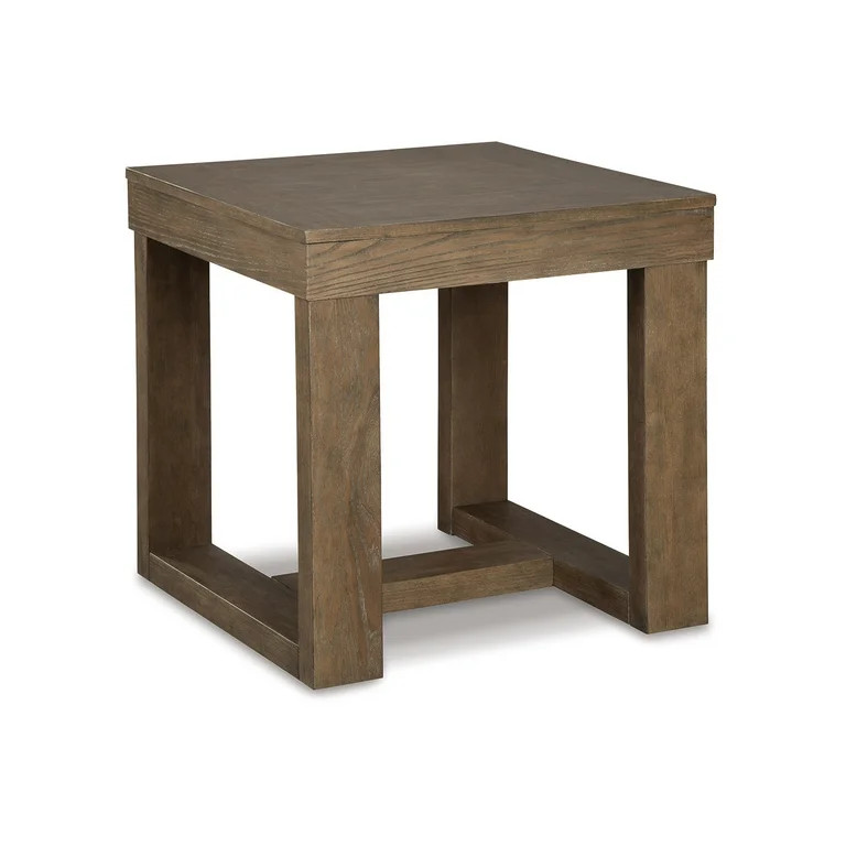 Signature Design by Ashley Contemporary Cariton End Table  Gray - Walmart.com | Walmart (US)