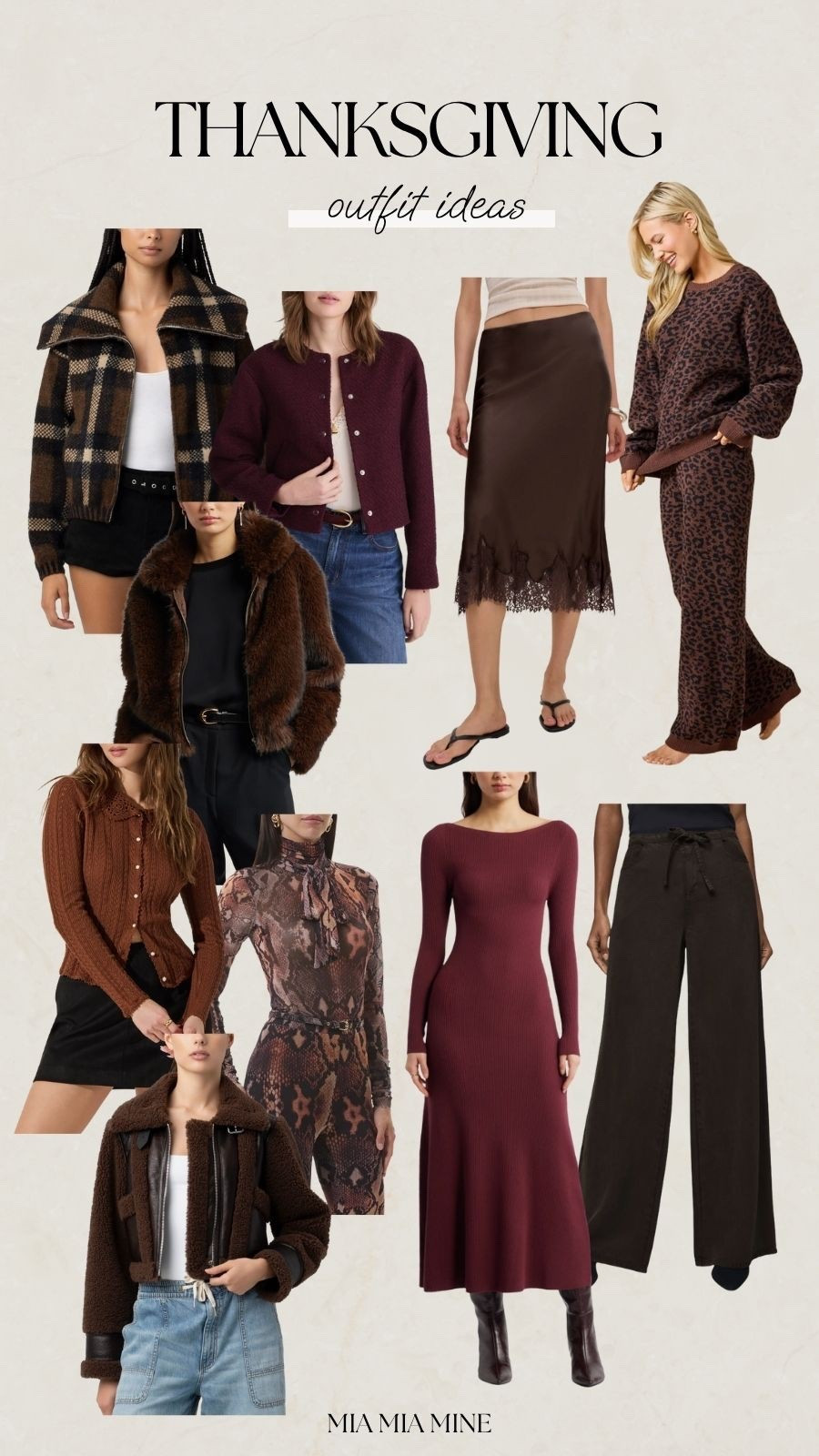 Thanksgiving outfit ideas, faux fur jackets, plaid jacket, wide leg Jean, sweater dresses and lace trim skirts

#LTKFindsUnder100 #LTKStyleTip #LTKSeasonal