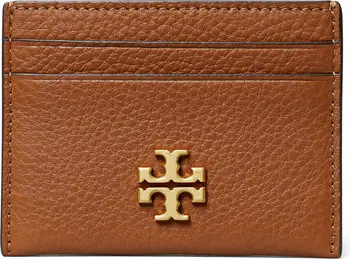Tory Burch Kira Pebbled Leather Card Case | Nordstrom | Nordstrom