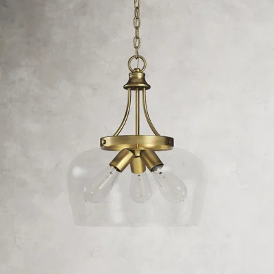 Breena 3 - Light Unique Dome Pendant | Wayfair North America