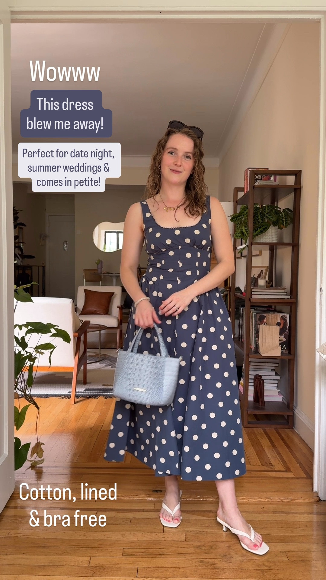 The perfect dress for date night and summer weddings. Use code Afkathleen for 15% off. Bra free, cotton & lined and earring xs petite I’m 5ft 2 117lbs

#LTKSaleAlert