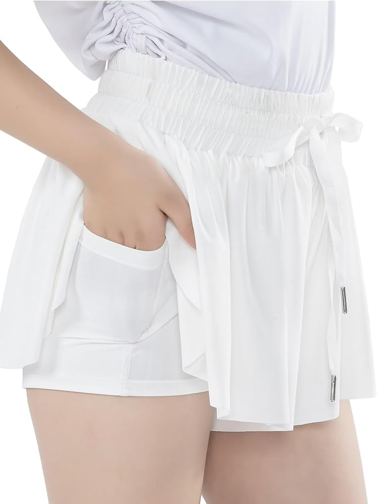 Flowy Shorts 2 in 1 Butterfly Shorts | Amazon (US)