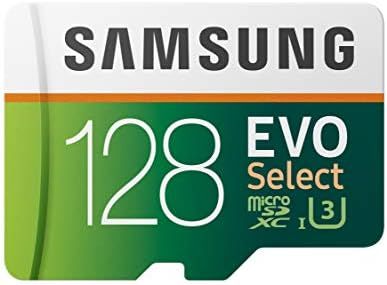 SAMSUNG: EVO Select 128GB MicroSDXC UHS-I U3 100MB/s Full HD & 4K UHD Memory Card with Adapter (M... | Amazon (US)