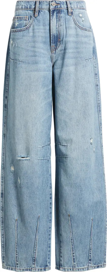 Darted Baggy Jeans | Nordstrom