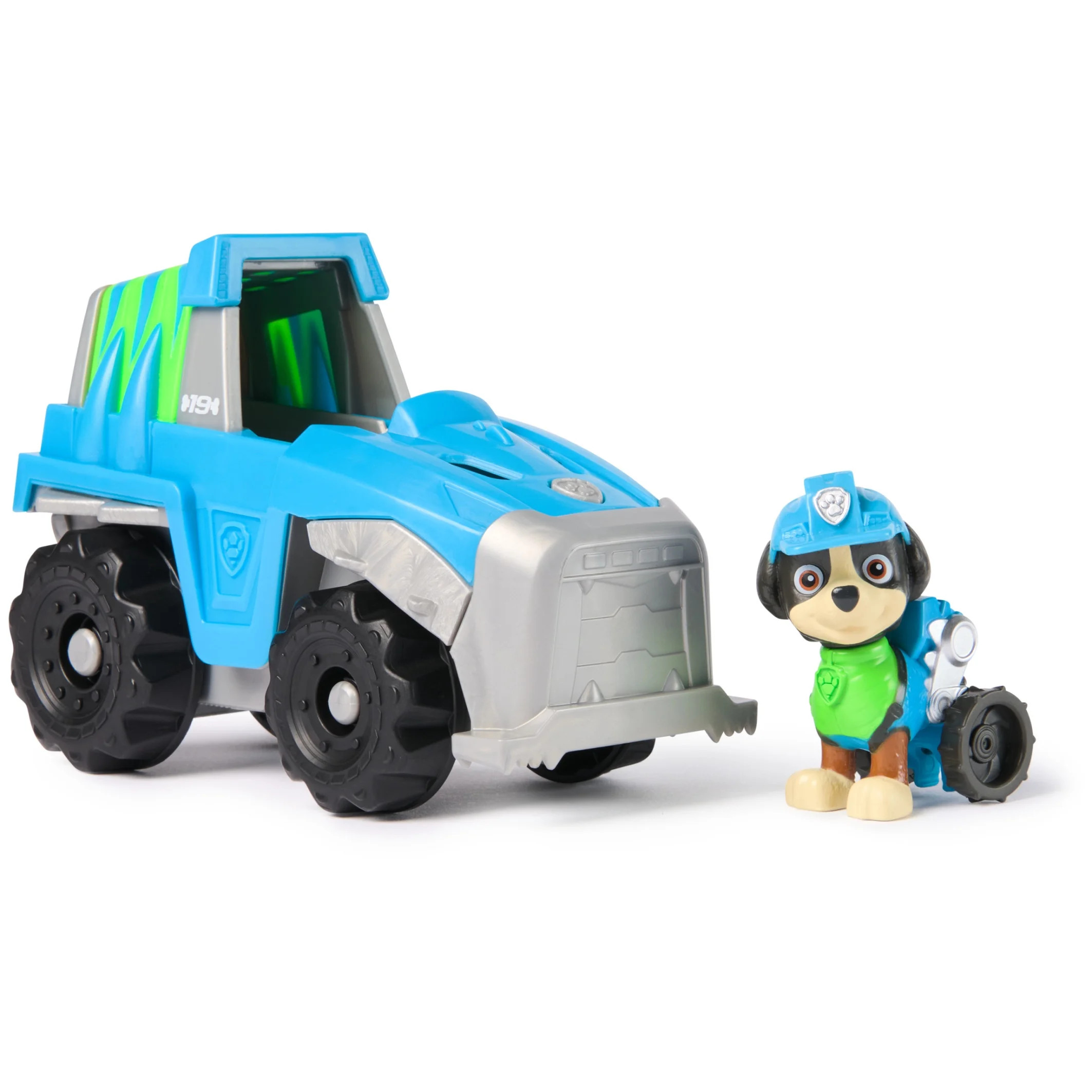 PAW Patrol Dino Rescue Truck with Collectible Rex Figure, Sustainably Minded Toys for Kids Ages 3... | Walmart (US)
