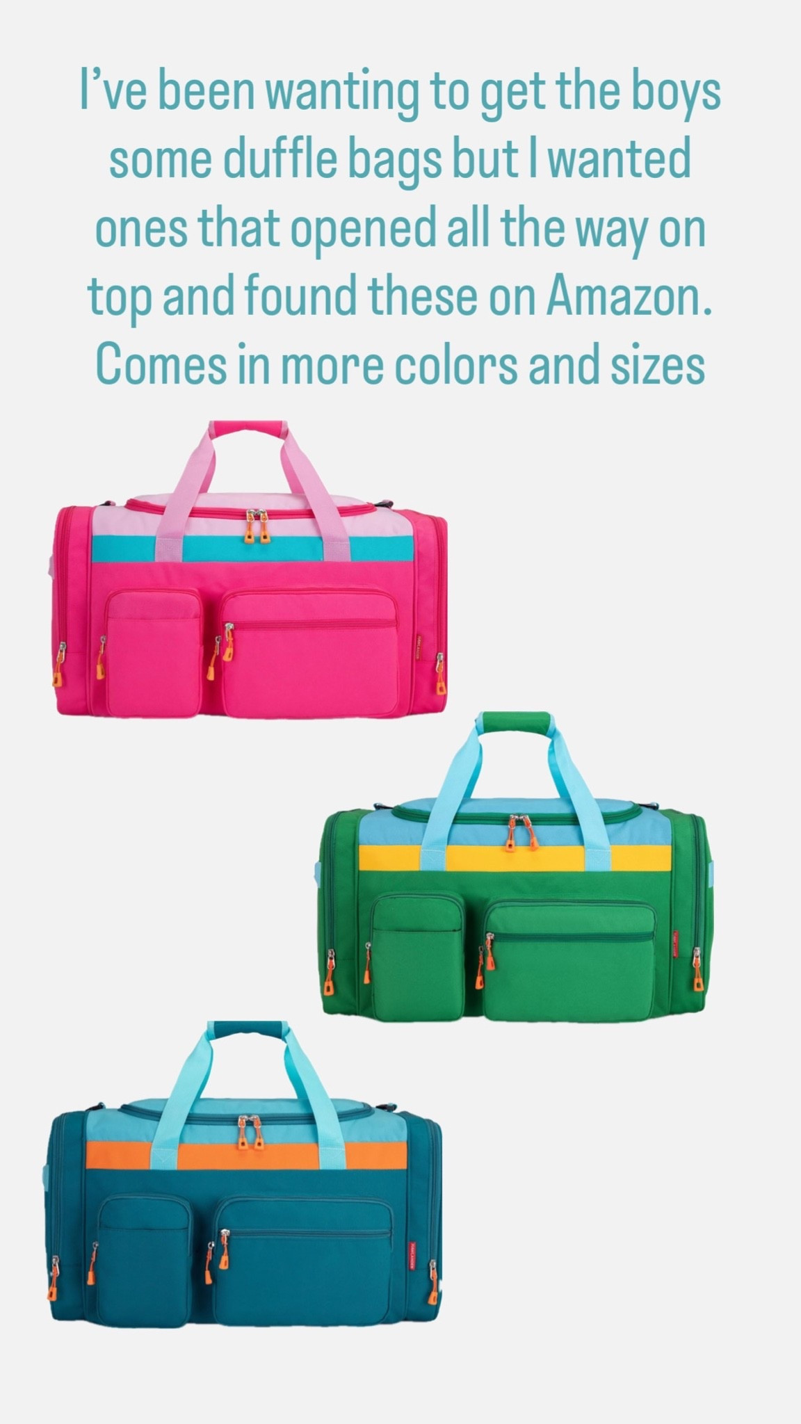 The cutest kids duffle bags.

#LTKTravel #LTKKids #LTKHome
