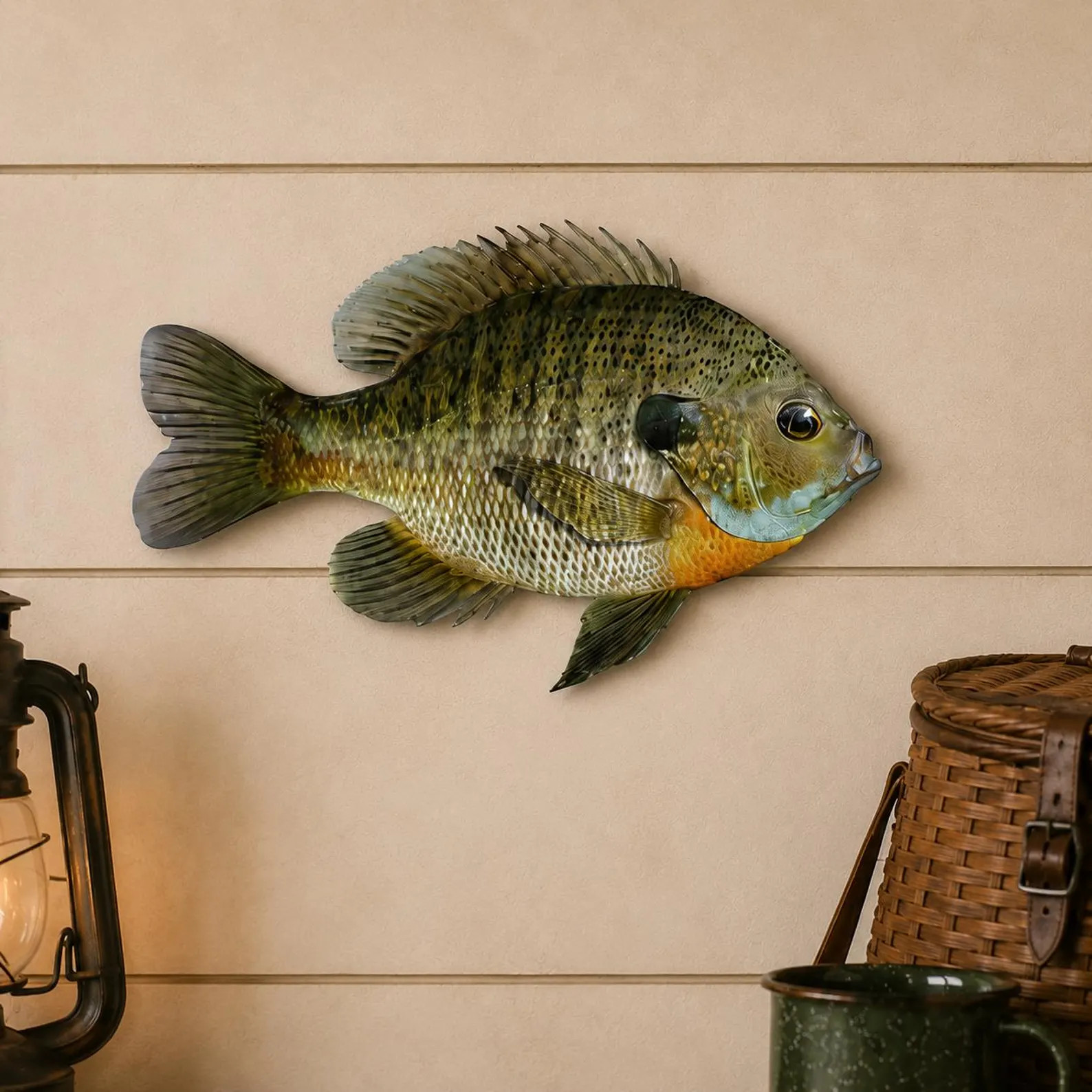 Bluegill Metal Wall Art | 10.5 Inch 2D Fish Replica | Fishing Cabin Decor | Angler Gift - Etsy | Etsy (Global)