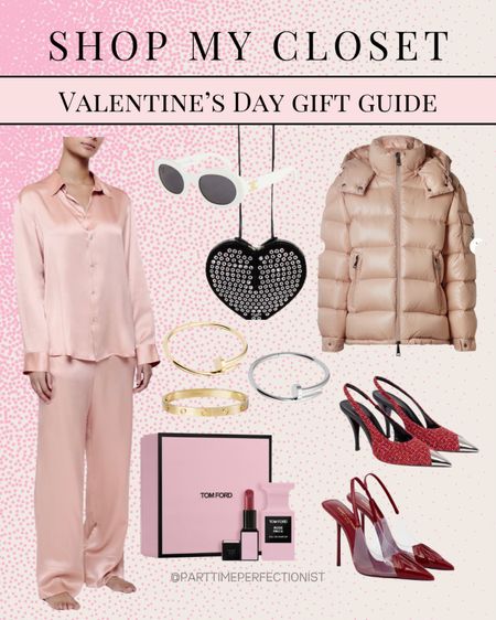My Valentine’s Day Gift Guide 🖤

Pink pajama set, black purse, black heart purse, white sunglasses, makeup set, Tom Ford Makeup, red heels, pink puffer jacket, Valentine’s Day gift ideas 

#LTKGiftGuide #LTKSeasonal
