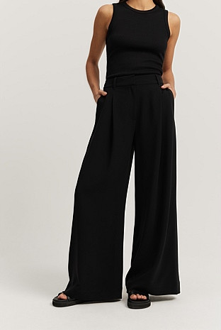 Soft Pleat Pant | Country Road