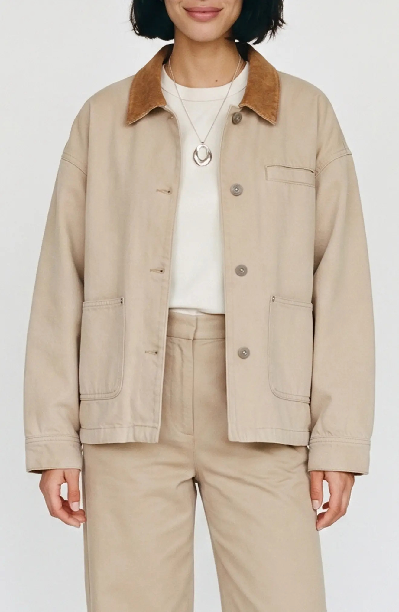 VERO MODA Enya Workwear Denim Jacket (Women) | Nordstromrack | Nordstrom Rack