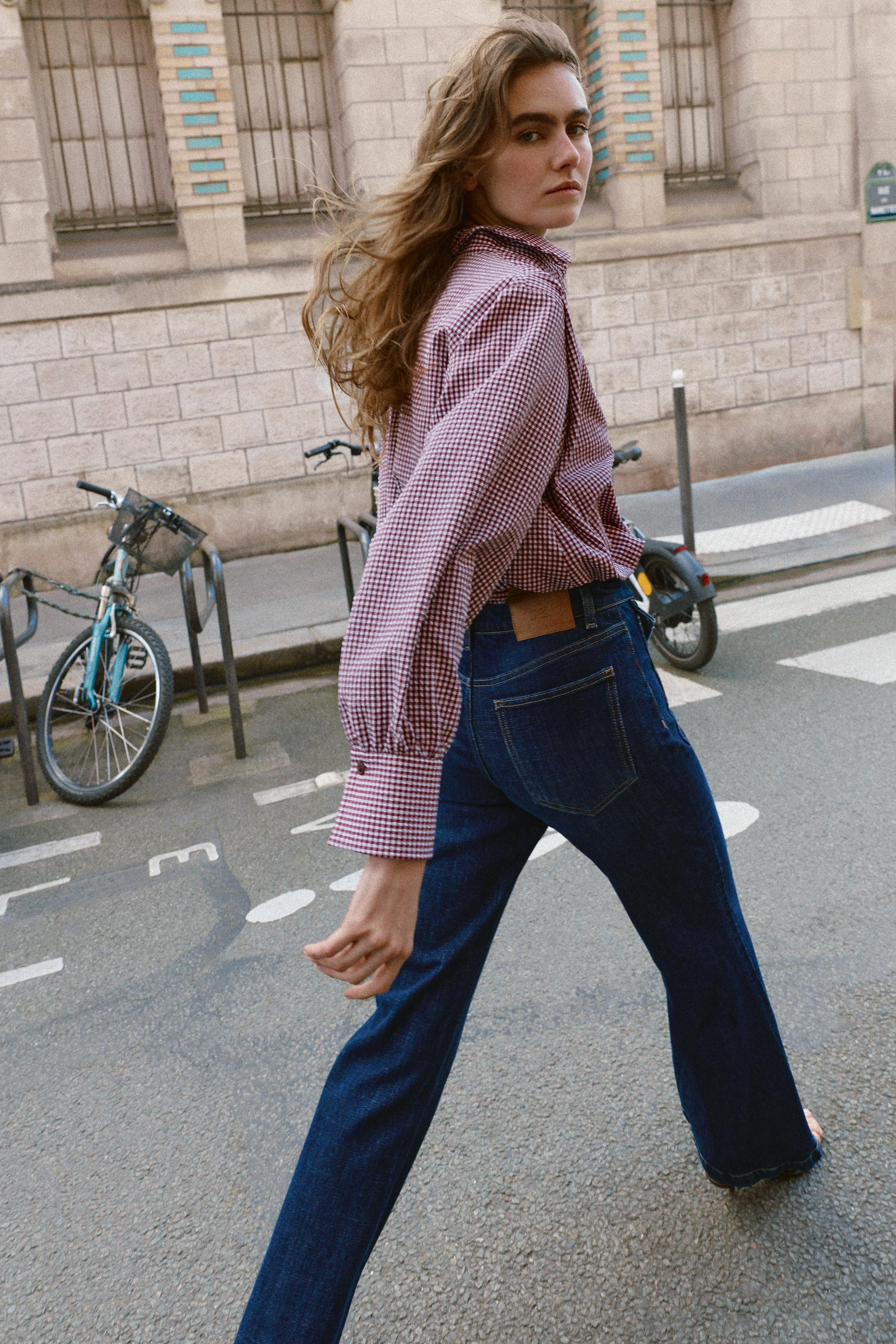 KURZE HEMDBLUSE MIT VICHYKAROS | Zara DE