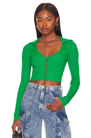 Clarissa Deep V Top
                    
                    ALL THE WAYS | Revolve Clothing (Global)