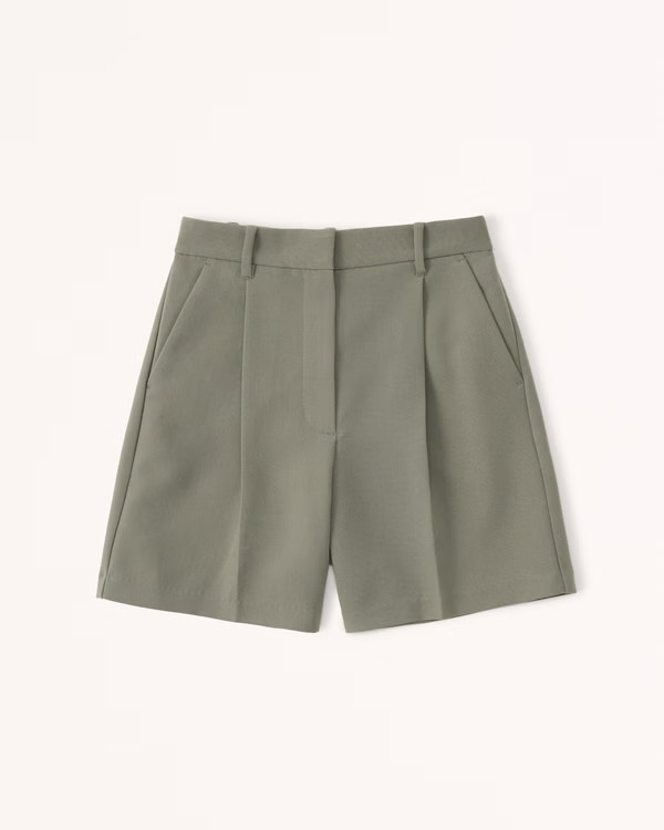 Ultra High Rise Tailored Short | Abercrombie & Fitch (US)