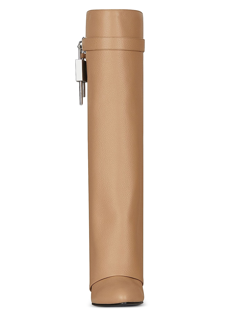 Shark Lock Pant Boots in Grained Leather | Saks Fifth Avenue