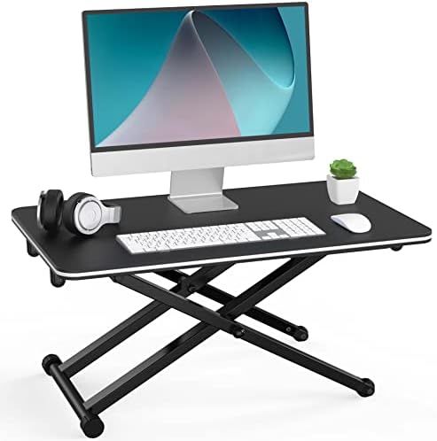 Fenge Standing Desk for Laptop Desktop Sit to Stand Up Desk Conventer for Single Monitor SD255001WB | Amazon (US)