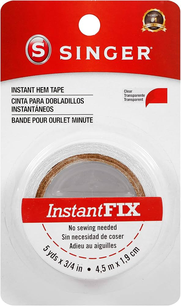 SINGER Instant Hem Tape, 3/4-Inch by 15-Foot | Amazon (US)