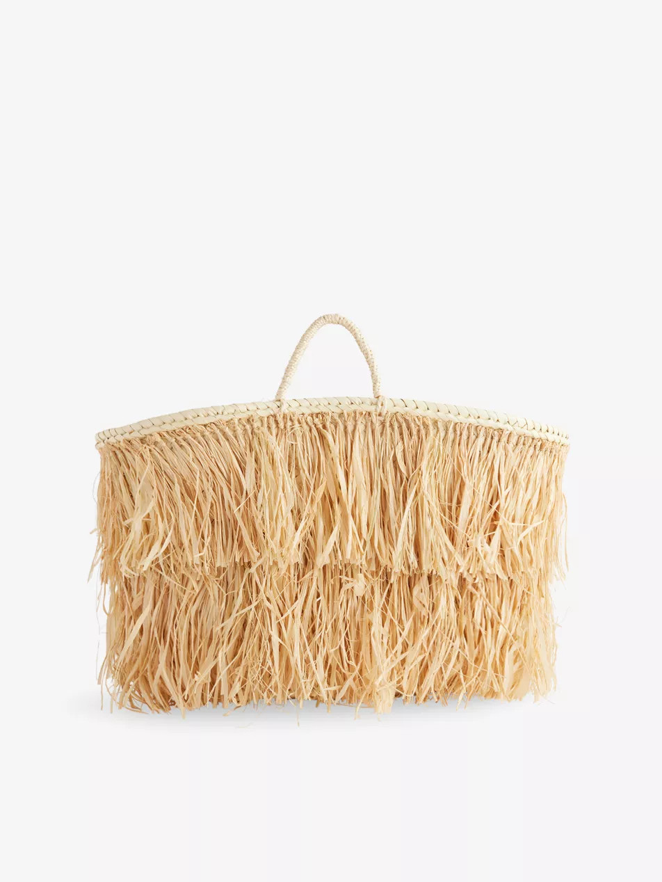 Boho Palm Basket Bag | Selfridges