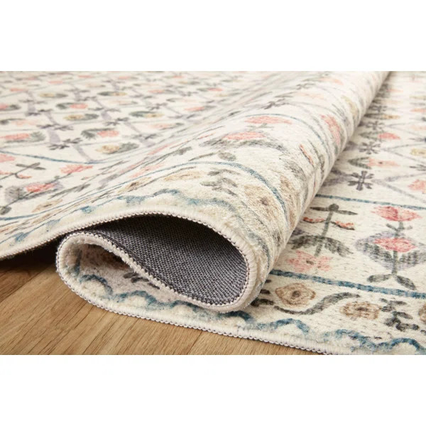 Rifle Paper Co. x Loloi Eden EDE-03 Rug feat. CloudPile | Wayfair North America