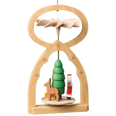 Pyramid Ornament Santa Claus Deer German Style Ornament | Wayfair North America