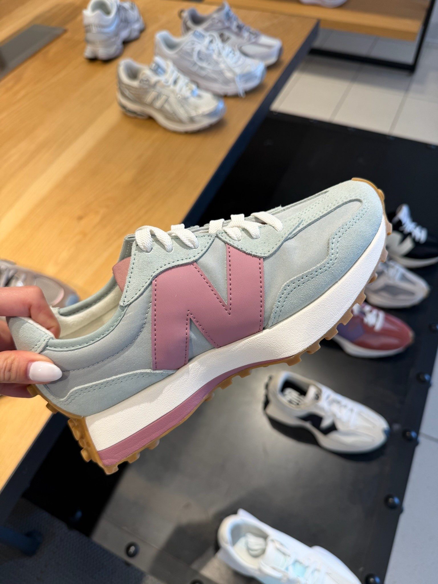 New Balance sneakers.

#LTKOver40