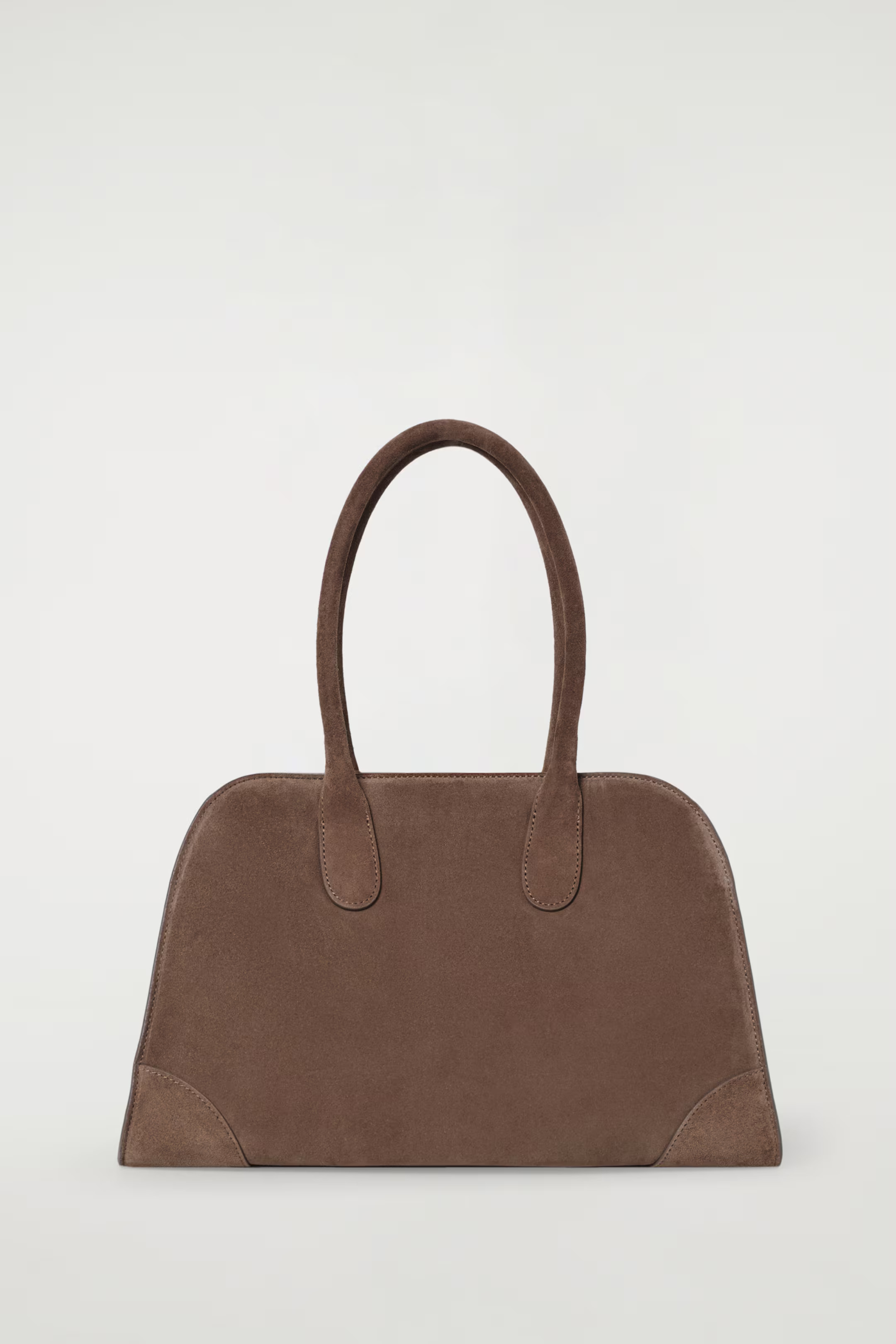 SMALL STUDIO BOWLING BAG - LEATHER - BROWN - Ladies | H&M GB | H&M (UK, MY, IN, SG, PH, TW, HK)