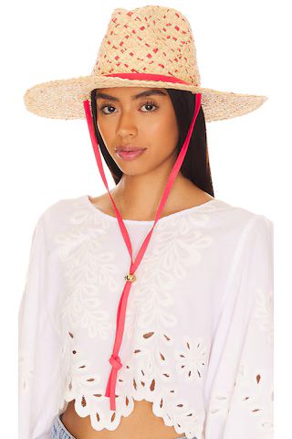 Tina Two-tone Straw Hat
                    
                    Lele Sadoughi | Revolve Clothing (Global)