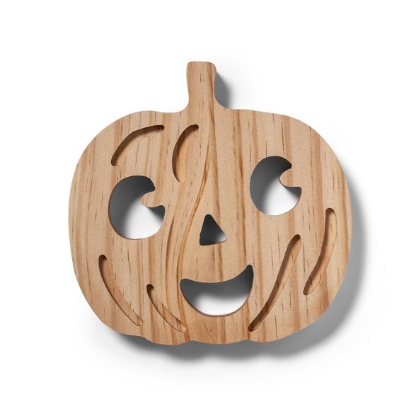 Wood Pumpkin Happy - Mondo Llama™ | Target