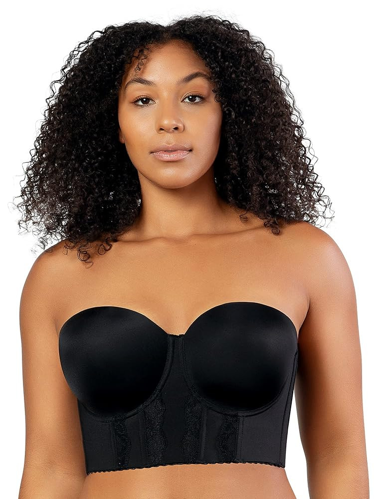 PARFAIT Elissa P50116 Women's Full Bust and Full Figure Strapless Longline Bra | Amazon (US)
