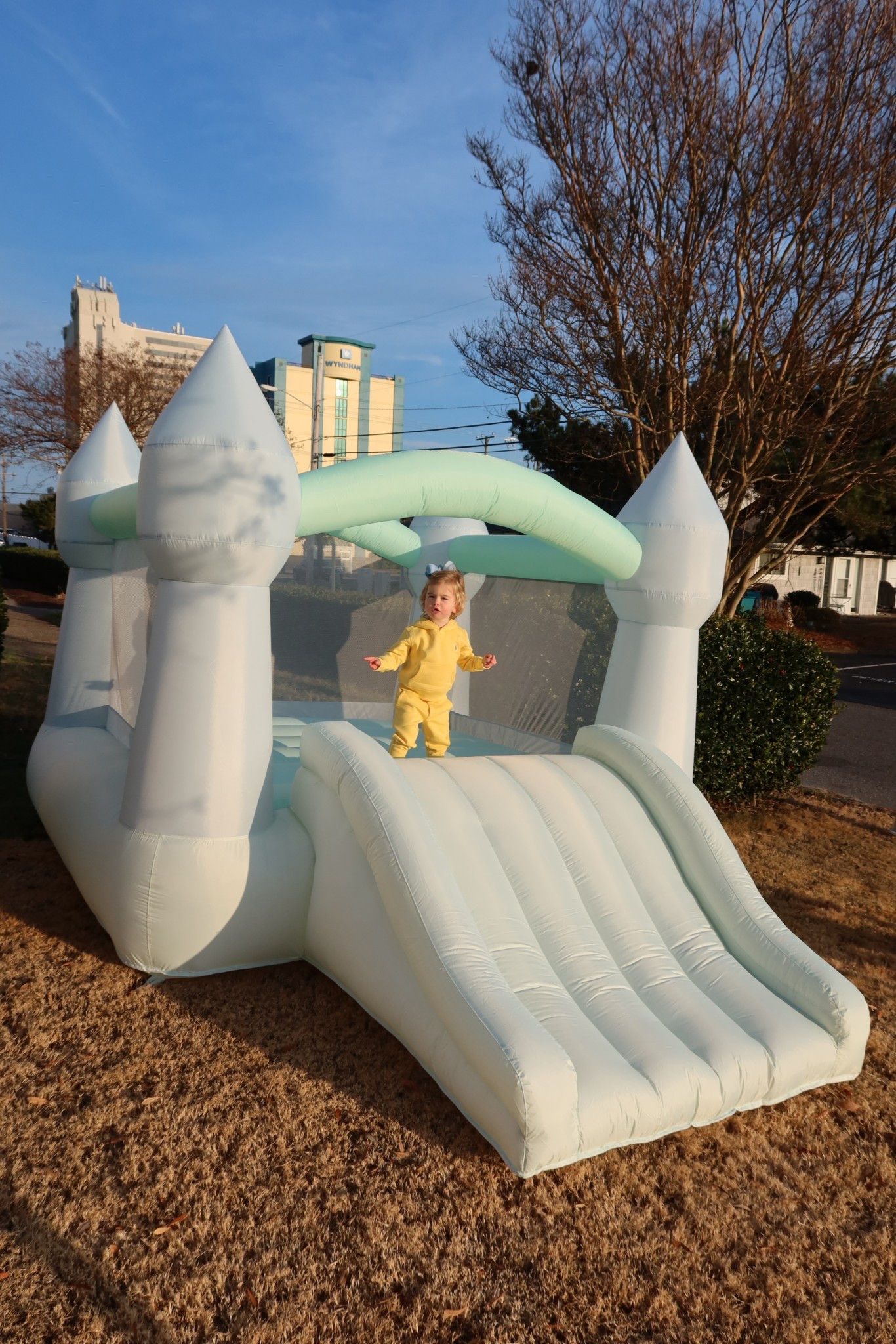 So easy to assemble and quick to blow up!! Highly recommend this kids bounce house! 

#LTKHome #LTKKids #LTKBaby