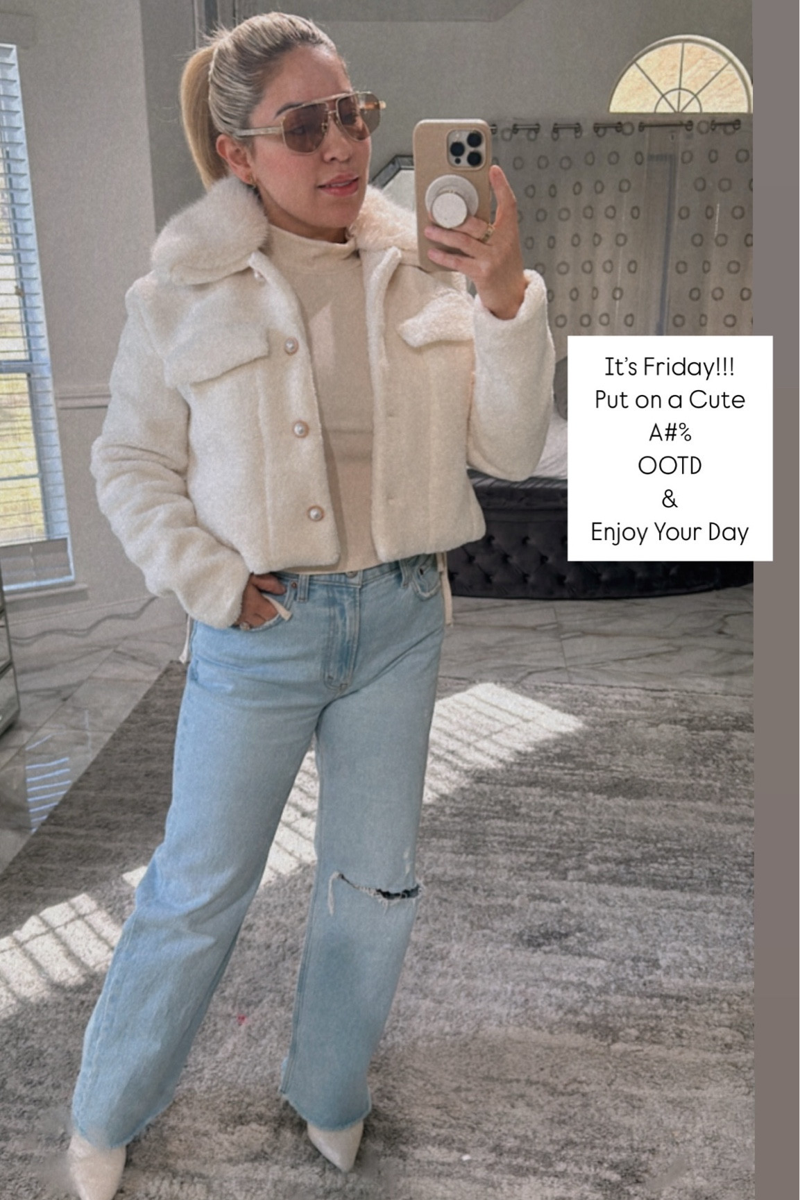 Beige Cropped Jacket & Denim Pants 


#beigejacket #denim

#LTKPetite #LTKFindsUnder100 #LTKSeasonal