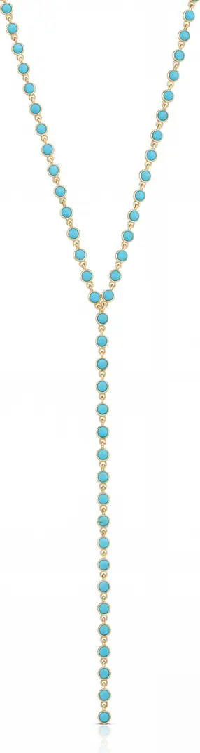 Dainty Semiprecious Stone Y Necklace | Nordstrom