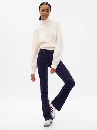 Mid Rise Corduroy Baby Boot Pants with Washwell | Gap (US)