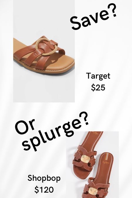 Save or splurge! Love my Target sandals. Linked others at different price points as well

#LTKSeasonal #LTKFind #LTKshoecrush