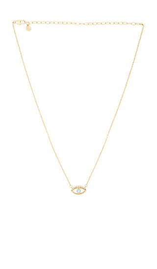 All Knowing Eye Crystal Necklace | Revolve Clothing (Global)