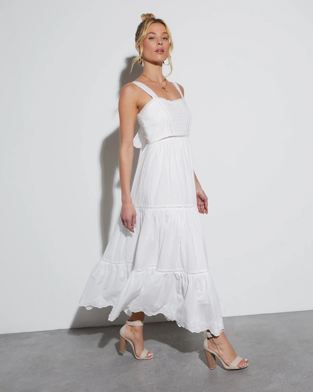 Sweet Matrimony Tiered Maxi Dress | VICI