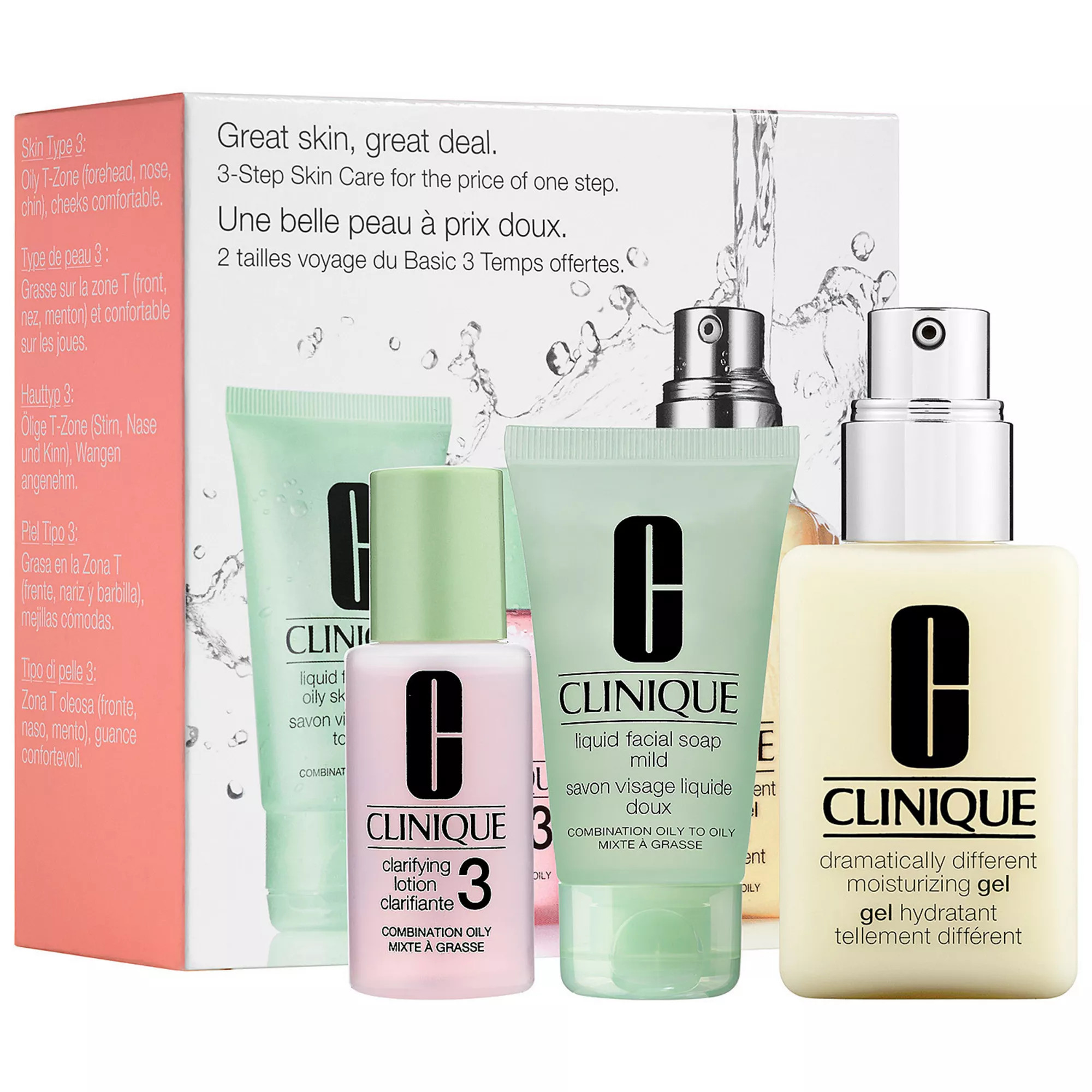CLINIQUE Great Skin, Great Deal Skincare Set for Combination Oily Skin | Kohl's