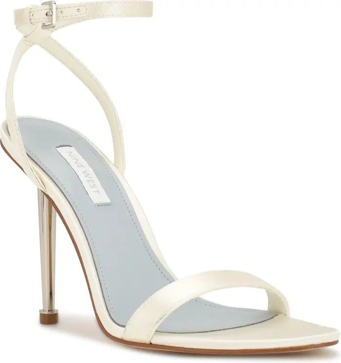 Nine West Reina Sandal | White Heels | White Shoes | Spring Outfits 2023 | Nordstrom
