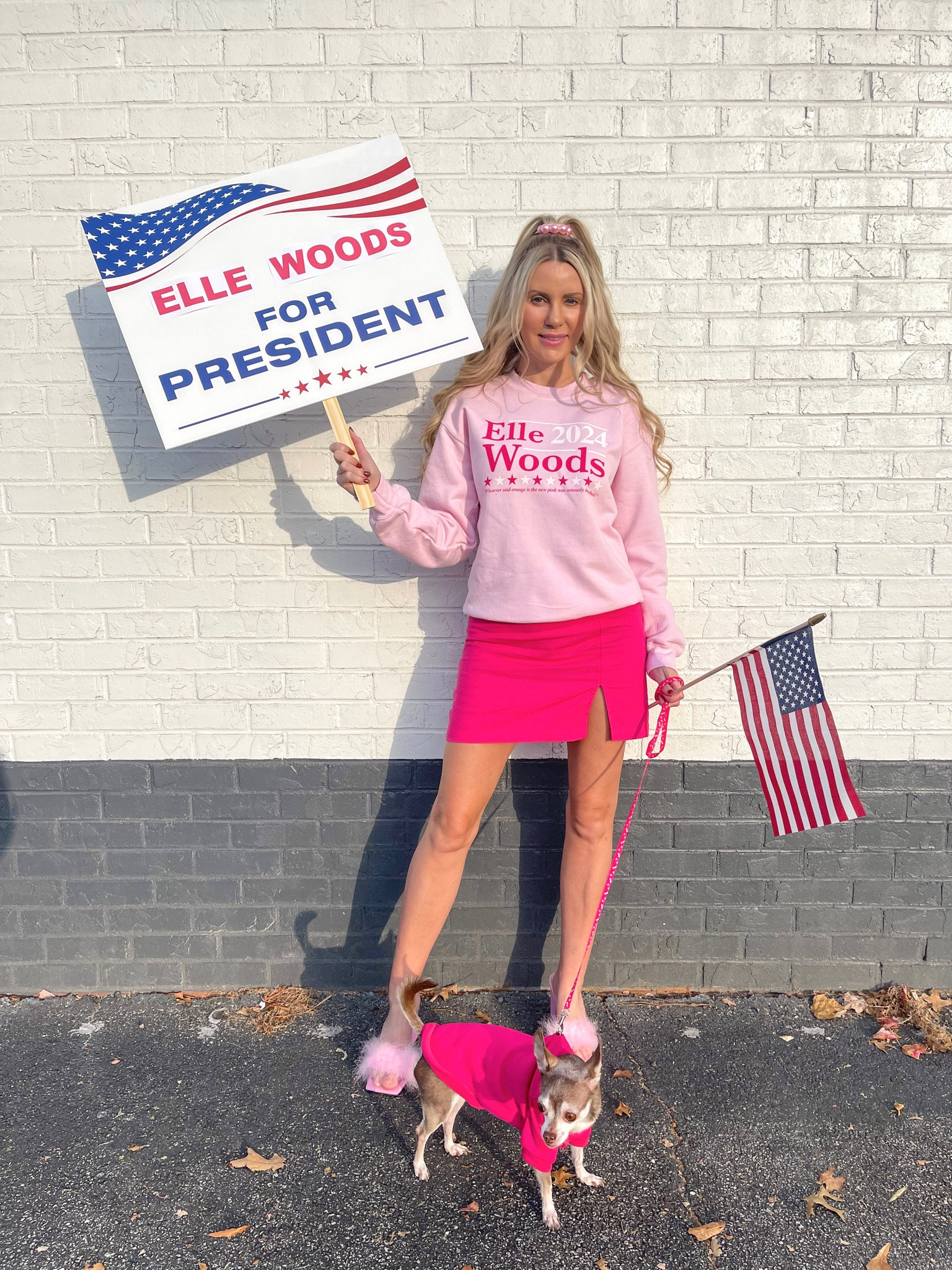 Elle Woods and Bruiser Woods Halloween costume!

Costume idea, dog clothes 

#LTKSeasonal #LTKstyletip #LTKHalloween