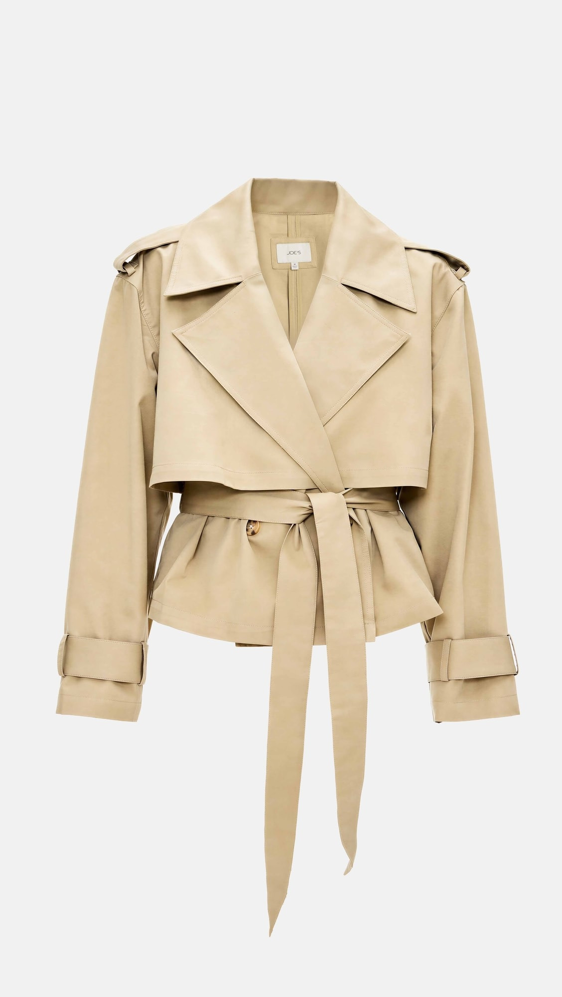 Joe's Jeans The Liz Cropped Trench Coat | Shopbop | Shopbop