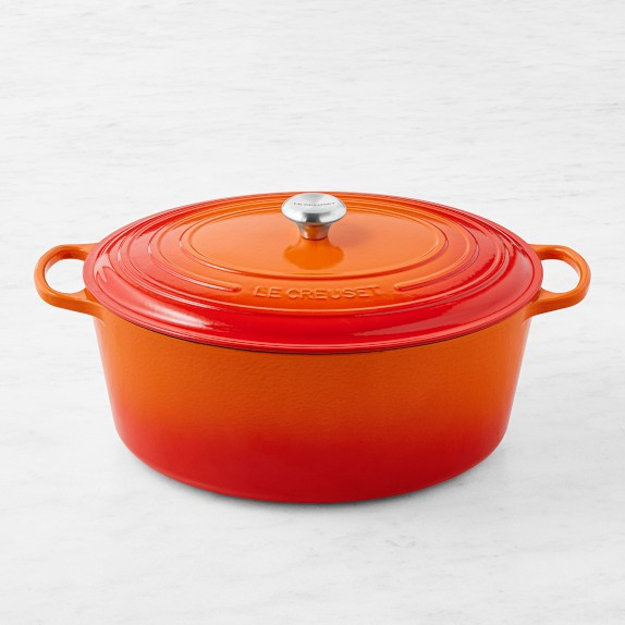 Le Creuset Signature Enameled Cast Iron Oval Dutch Oven | Williams-Sonoma