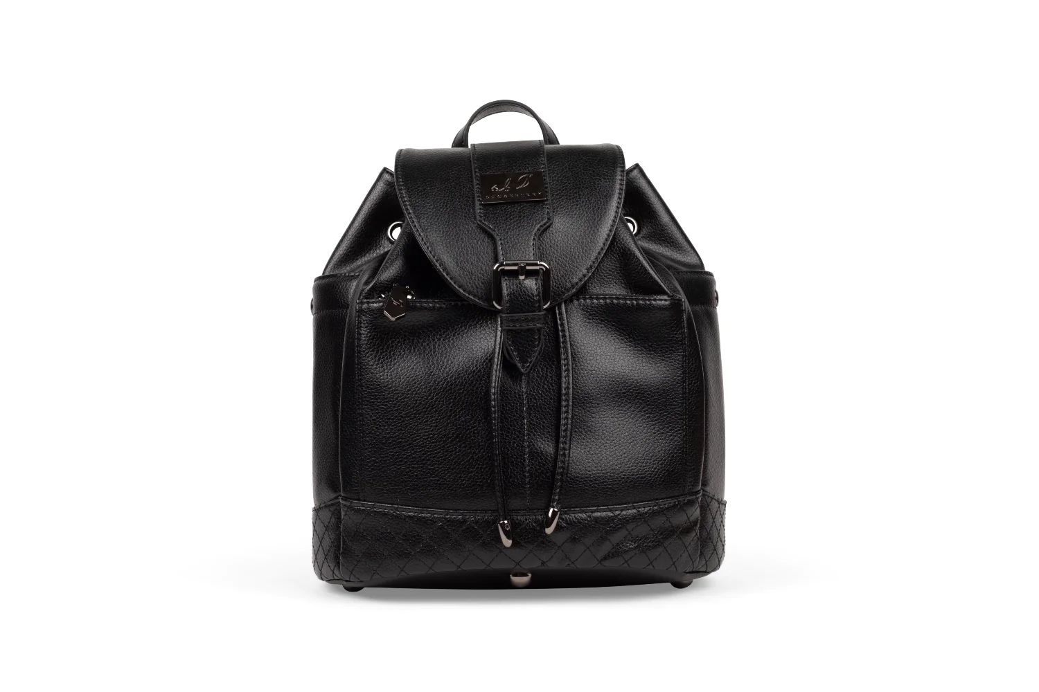 Sugarberry Vegan Leather Backpack - Black | Sugarberry