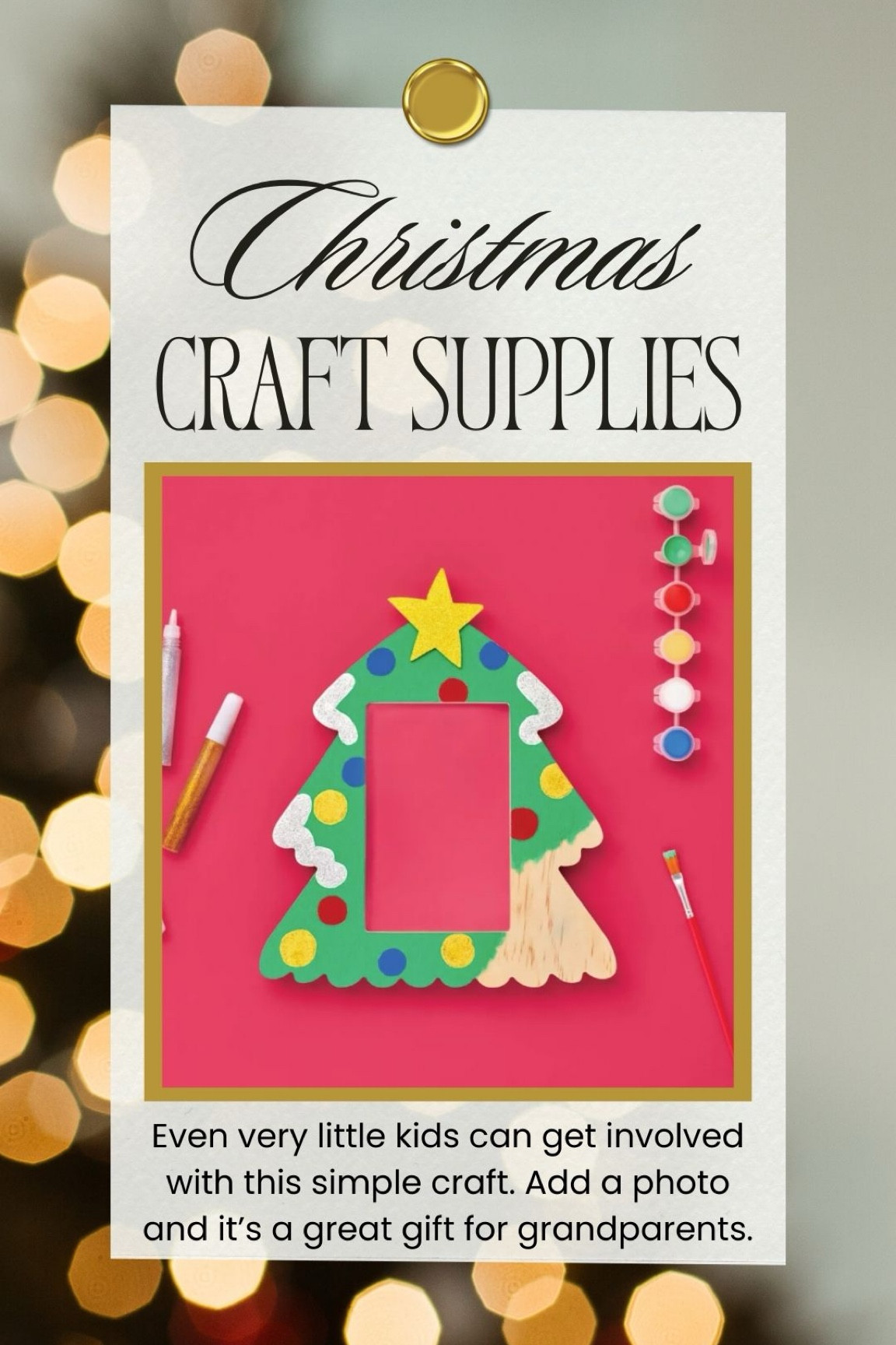 How cute would it be to put a school picture or a photo with Santa in this frame? 

#LTKHoliday