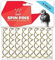 Spiral Bobby Hair Pins/Twist Screw Hair Pins/NON-SCRATCH ROUNDED TIPS / 8 Pack/Gold for Blonde Hair/ | Amazon (US)