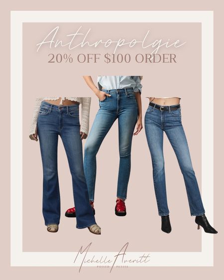 I have been loving Mother Jeans from Anthropologie lately and they are currently on sale with the LTK Spring Sale. 

#LTKSpringSale #LTKover40 #LTKstyletip