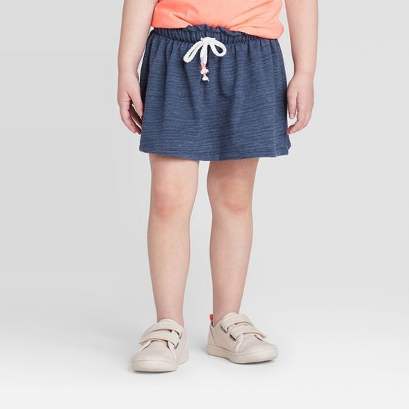 Toddler Girls' Knit Skort - Cat & Jack™ Indigo Blue | Target