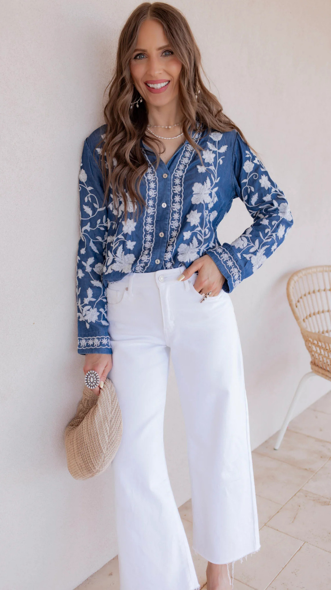Breezy, beautifully detailed, and effortlessly chic — the Boho Vacay Embroidered Button Blouse is your go-to for relaxed, feminine style. Featuring delicate embroidery and an easy button-front design, this blouse pairs perfectly with denim, wide-leg trousers, or skirts for that carefree, vacation-ready look. Dress it up with layered jewelry or keep it casual for everyday boutique vibes from Krush Kandy.


#BohoBlouse #EmbroideredTop #VacayStyle #KrushKandyStyle #BoutiqueFashion #EverydayBoho #ChicAndEffortless #LayeredLook #OutfitInspo #BohemianVibes 

 #LTKgrwm #LTKootd #LTKselfcare